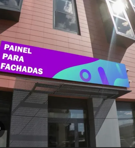 Placas e faixas 