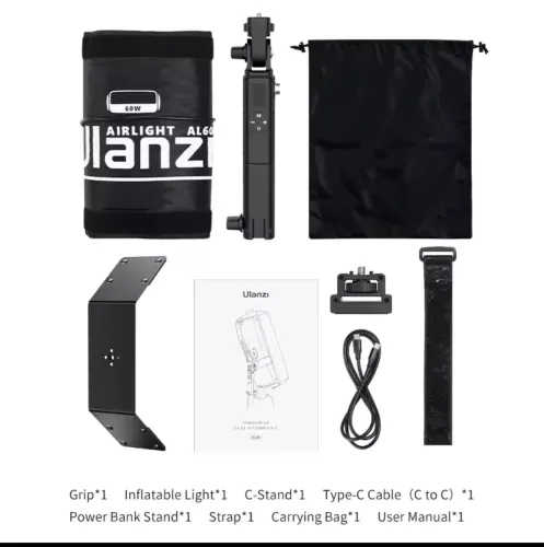 Ulanzi AL60 LED para Vídeo Profissional