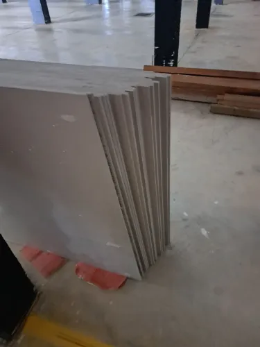 Porcelanato Biancogres Acetinado, Cemento Grigio 90x90 cm, antiderrapante
