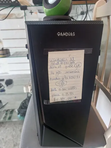 Pc gamers gtx 1050 ti 4 gb e monitor lg