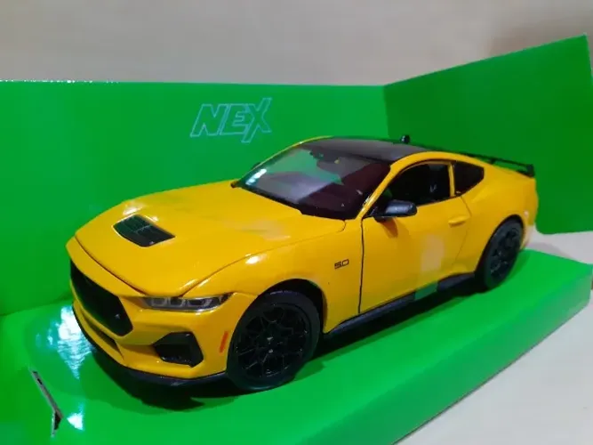 Miniatura Ford Mustang Gt 2024 1/24 Welly #c34