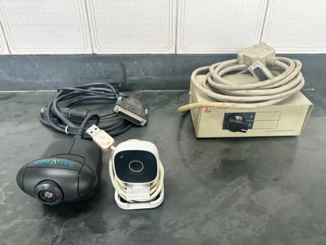 Webcams e Switch Data Transfer