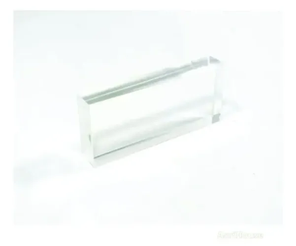 Goleiro acrílico transparente
