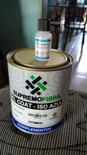 Tinta Gel Coat Azul Piscina