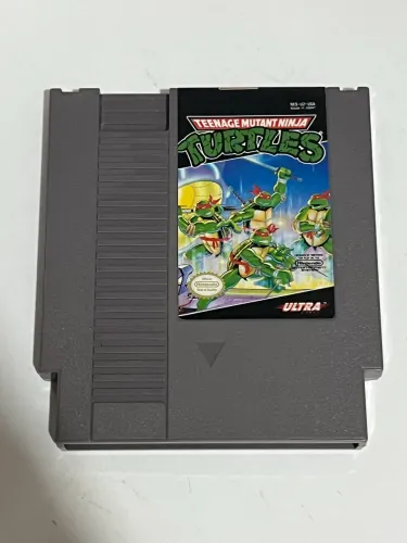 Teenage Mutant Ninja Turtles NES Original Impecável