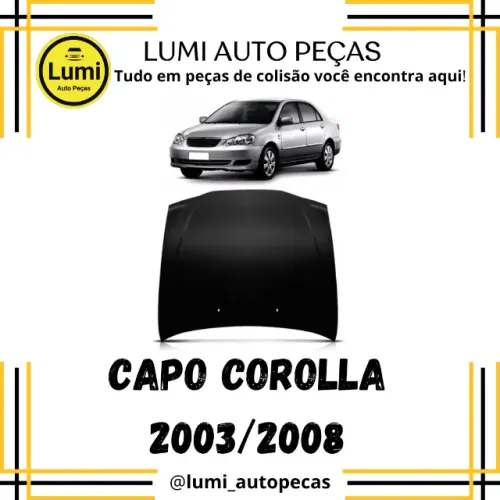 Capo Corolla 03/08 - NOVO 