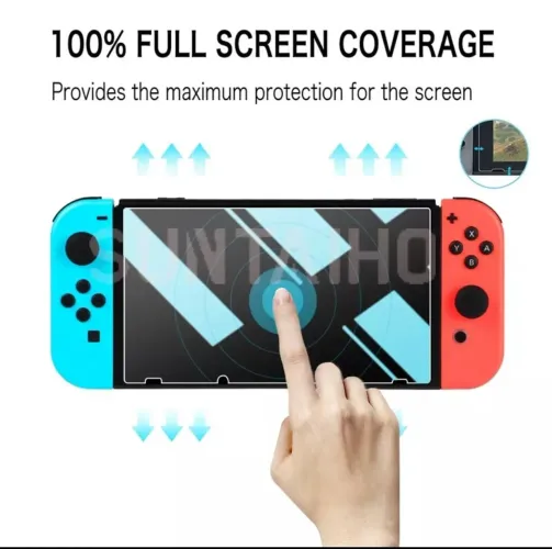Película de Vidro Temperado para Nintendo Switch - Proteção Total