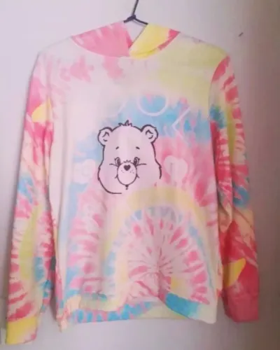 Moletom Care Bears Tie Dye Unissex