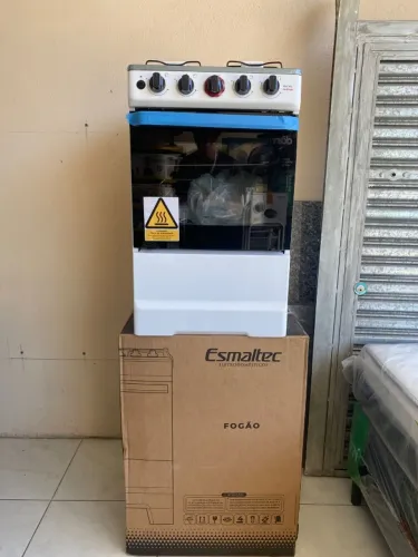 Fogão 4 bocas Esmaltec automatico