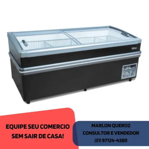 Ilha de Congelados Polar 2 Metros Plus 220v