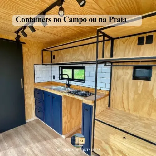Container no Campo ou na Praia