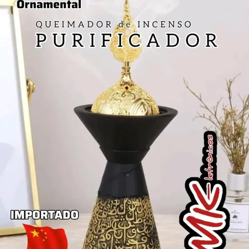 Decoração de Luxo Queimador incenso