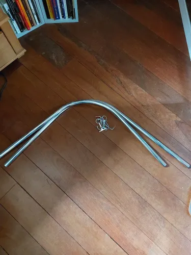 Tubos para cabide de roupa