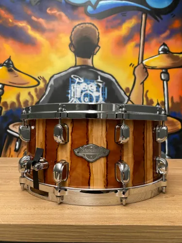 Caixa Tama Starclassic 14x6,5 Aros Die Cast Cor Caramel Aurora