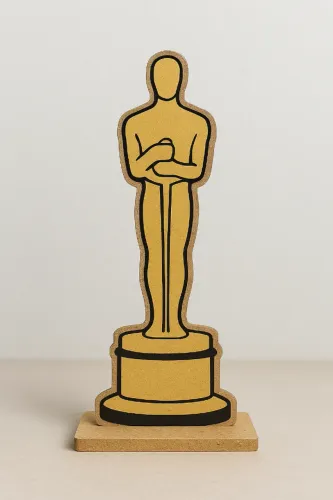 TROFÉUS EM MDF, ACRÍLICO, ABS