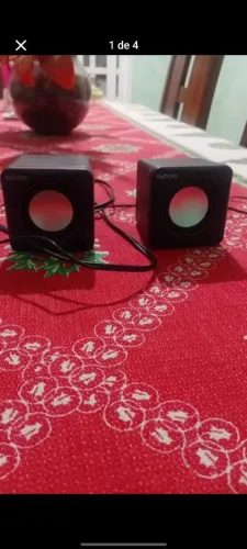 Caixa de som para computador e notebook 