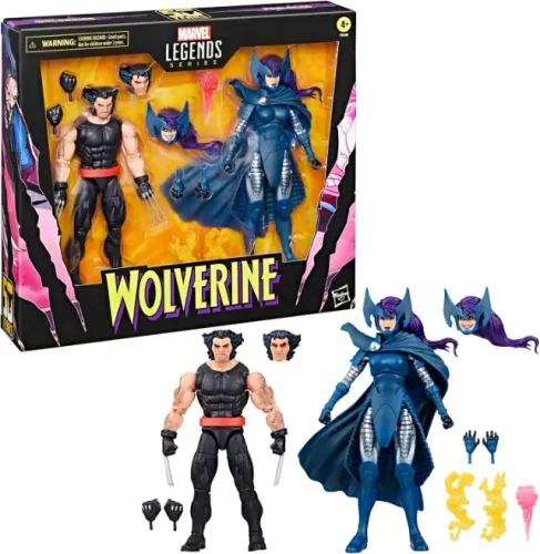 Marvel Legends Wolverine e Lady PSYLOCKE - X-Men