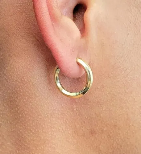 Argolas 2cm em Ouro 18k DESCONTO!