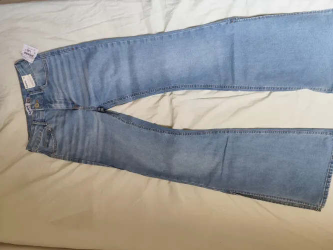 Calça Jeans Flare Azul - Tamanho P