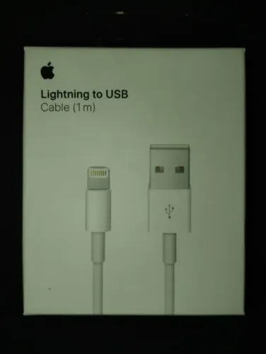 Cabo carregador Lightning p/ USB 1m Iphone Apple