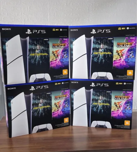 PS5 mídia e física