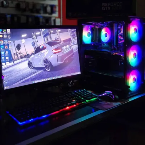 PC GAMER RYZEN 5 + MONITOR TECLADO E MOUSE