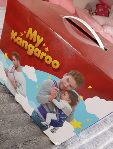 Mochila Canguru Maternidade Bolsa Suporte Criança Costas Baby passeio My Kangaroo