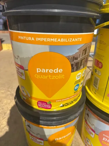 Tinta Impermeabilizante Quartzolit para Paredes Externas