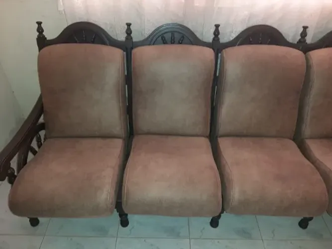 Jogo Classico Sofá antigo 04 Lugares + 02 Individual