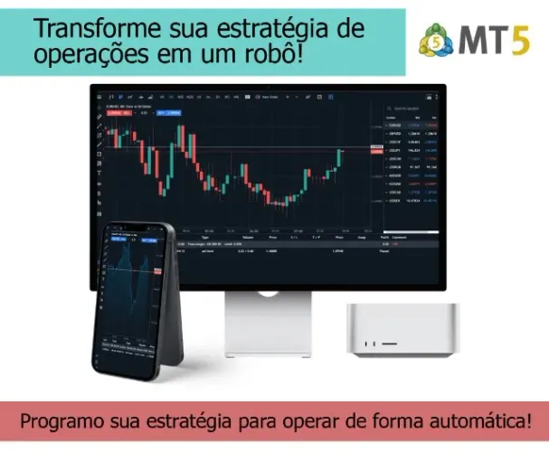 Programador Desenvolvedor robô investidor para Meta Trader 5 (MT5) - MetaTrader 5 - (MQL5)