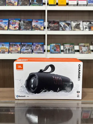 Caixa de Som Charge 6 JBL Nova Lacrada Loja Física Até 12x Sem Juros