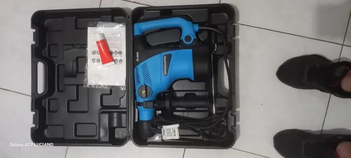 Martelo Perfurador 1050W 26mm Gammap  - Novo com Maleta