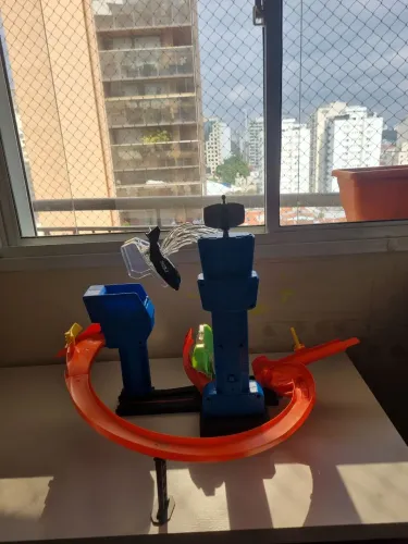 Pista Hot Wheels - Super Loop avião 