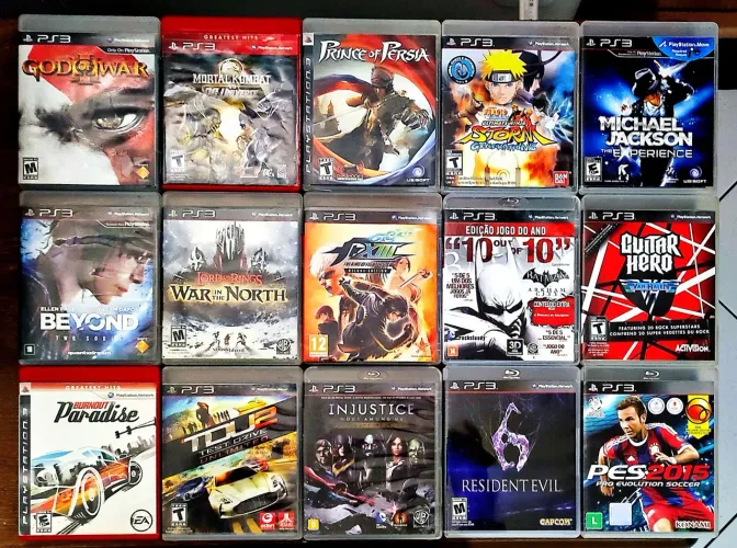 Lote de Jogos PS3 Originais, 15 jogos.