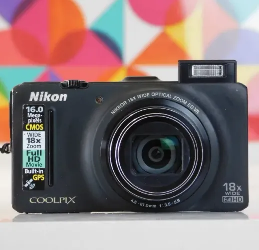 câmera nikon coolpix s9300 16 megapixels