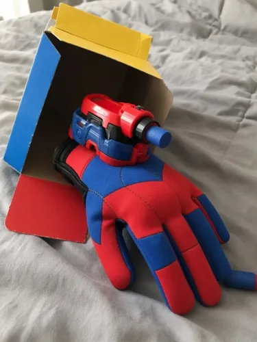 Luva Lança Teia Homem-Aranha Brinquedo Novo na Caixa