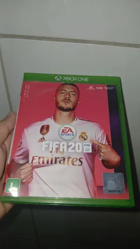 Jogo FIFA 20 XBOX ONE mídia fisica