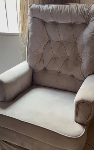 Carrinho com Bebê Conforto 3 em 1, Banheira com Trocador e Cadeira de Balanço