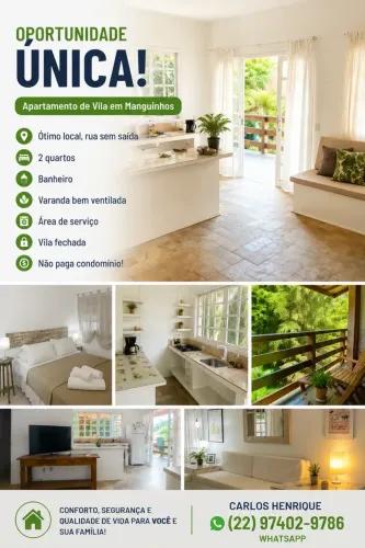 Oportunidade-Excelente casa de Vila em Manguinhos