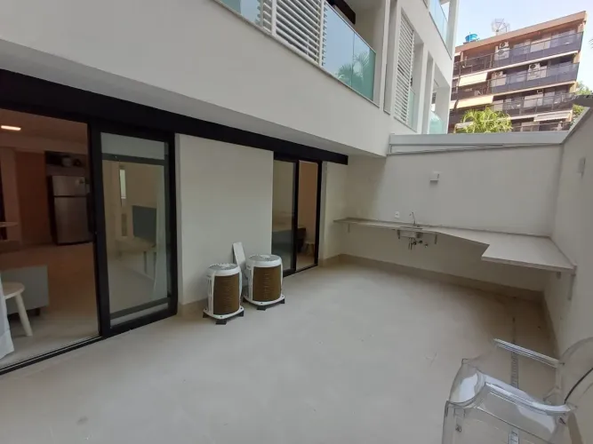 Apartamento Garden com 1 dormitório para alugar, 56 m² por R$ 9.665/mês - Botafogo - Rio d
