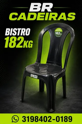 Cadeira Duo Plastic 182kg