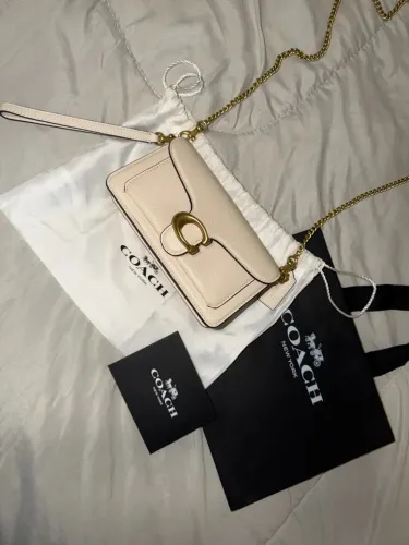 Bolsa Coach Tabby 19 Original Off-White