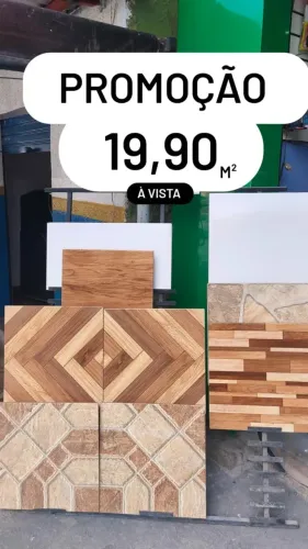 PISOS PROMOÇÃO 46X46 / 19,90 À VISTA