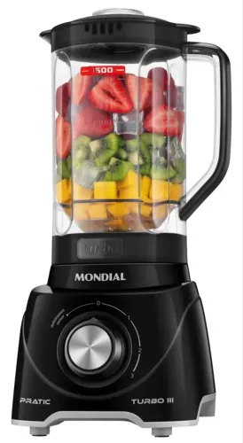 Liquidificador turbo Mondial Novo 