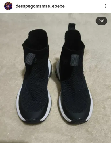 Bota infantil Zara unissex 