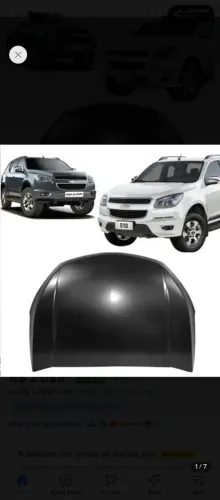 Capô S10 2012 a 2015<br>
