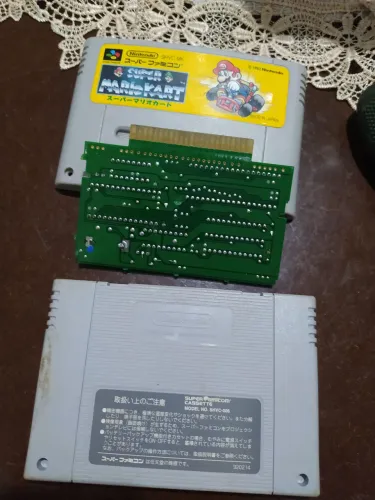Fita Mario kart super Famicom original