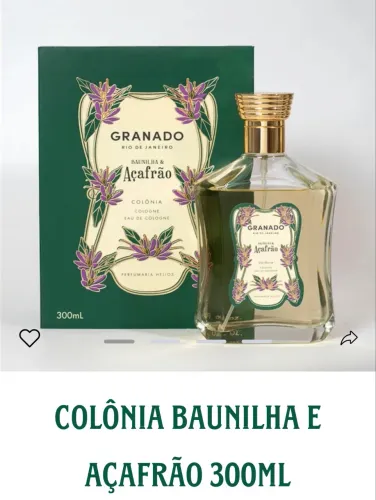 COLÔNIA BAUNILHA R AÇAFRÃO