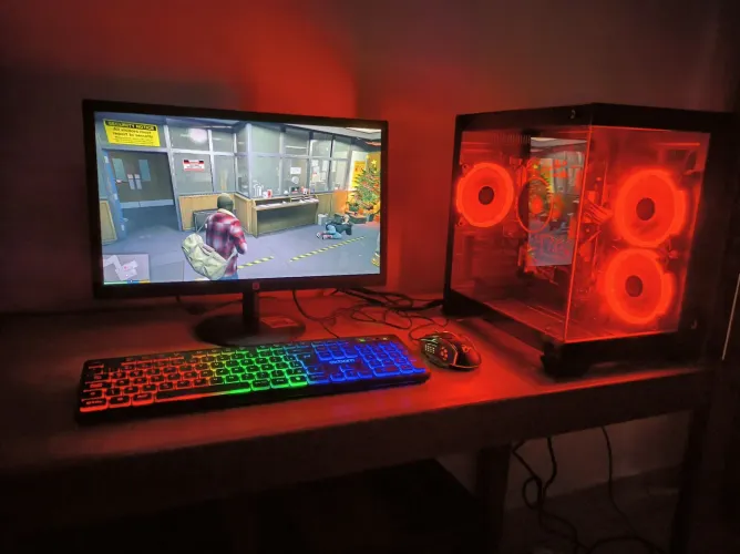 Pc Gamer Ryzen 5 Completo com SSD e jogos