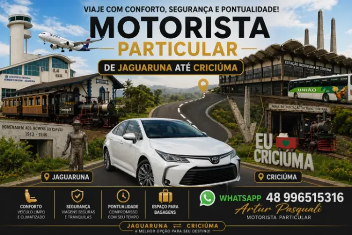 Táxi Criciúma e Região 
